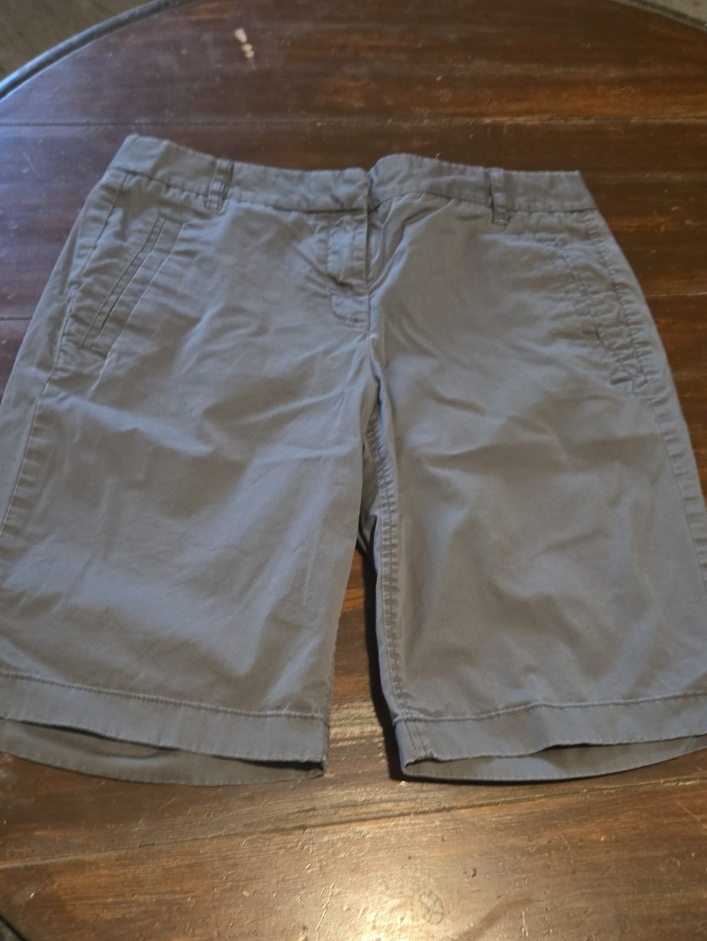 J. Crew Women's Slate Gray Bermuda Shorts #1008